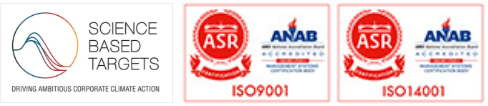 Science Based Targets / ISO9001 / ISO14001